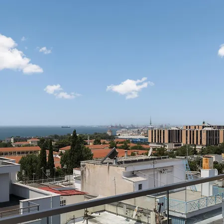 Appartamento Skyline 360 Luxury With Stunning Terrace #free Parking# By Binobi! Salonicco