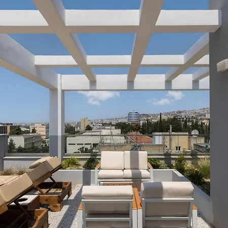 Skyline 360 Luxury With Stunning Terrace #free Parking# By Binobi! 아파트 테살로니키
