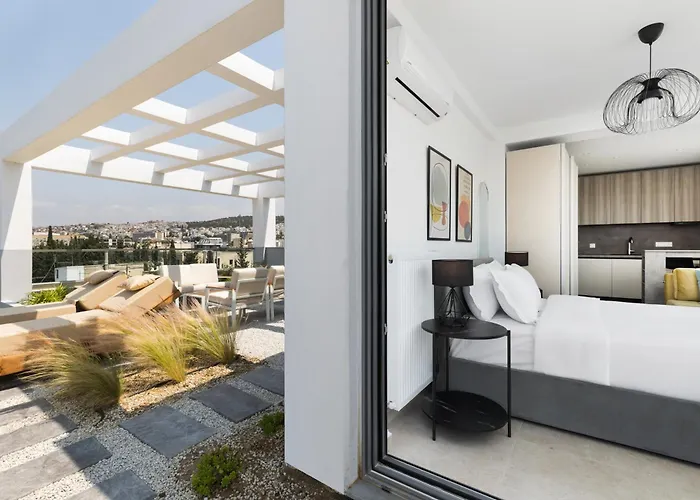 Skyline 360 Luxury With Stunning Terrace #free Parking# By Binobi! * Salonicco