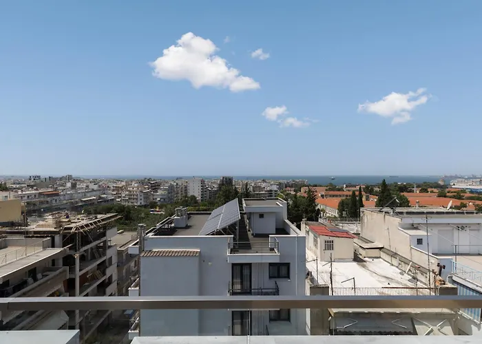 Skyline 360 Luxury With Stunning Terrace #free Parking# By Binobi! Apartmán
